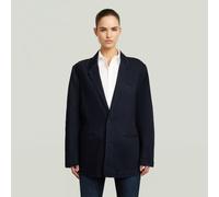 G-star Oversized Blazer Blue M Woman