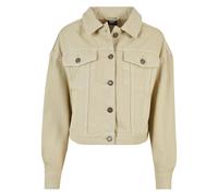 Oversized denim jacket for women Urban Classics Beige S