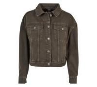 Urban Classics Oversized Colored Denim Jacket Brown 4XL Woman