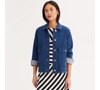 Oversized Denim Jacket stonewashed denim