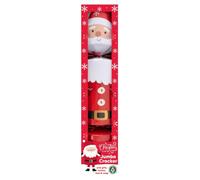 Oversized Festive Christmas Cracker Extra Large Jumbo Red White Santa 17.5" | Fun for all the family, each one contains games and various activities, the ideal finishing touch to the dinner table