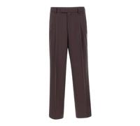Oversized-fit Trousers in Twill - male - Boss - Suit Trousers - Brown - 2XL - Trousers 2XL