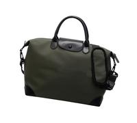 Oversized Fitness Carryall with Reinforced Handle Leak Proof Base Lightweight Construction for Overnight Trip Waterp Resistant Lined Fitness Travel Pack