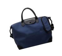 Oversized Fitness Carryall with Reinforced Handle Leak Proof Base Lightweight Construction for Overnight Trip Water Resistant Sports Travel Bags