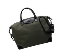 Oversized Fitness Carryall with Reinforced Handle Leak Proof Base Lightweight Construction Perfect for Overnight Trip Workout Carryall Bag