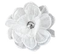 Oversized Flower Brooch Beautiful Unisex Appliques Gentleman's Essential Suitable For Various Event Polyester Embellishments, One Size, as described, as described