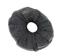 Oversized Hair Scrunchies Dark Glittered Hair Scrunchy Elastic Hairpieces Thick Updo Hair Rope Lady Hair Decoration