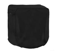 Oversized Heavy Duty for Water Resistant Garden Hose Reel Cover Providing Essential for Protection Against The Elements While Being Portable (Black)