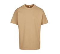 Oversized heavy t-shirt Build Your Brand Beige XL