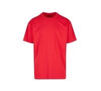Oversized heavy t-shirt Build Your Brand Rouge XL