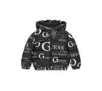 Oversized Hooded Jacket Baby Boy Guess Noir 3/6 mois