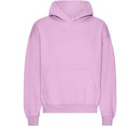 Oversized hooded sweatshirt Colorful Standard Organic Cherry Blossom Violet M