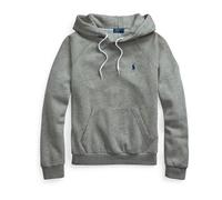 Oversized Hooded Sweatshirt - female - Polo Ralph Lauren - Hoodies - Gray - L - Sweatshirts & Hoodies L