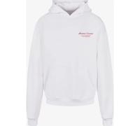 Oversized hooded sweatshirt Merchcode Al Dente Per Favore Blanc L
