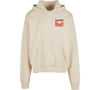 Oversized hooded sweatshirt Mister Tee Live Bold Blanc M