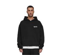 Oversized hooded sweatshirt MJ Gonzales Angel's Armor Noir 4XL