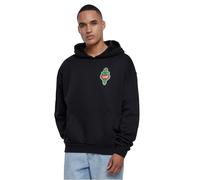 Oversized hooded sweatshirt Upscale Santa Monica Noir XL
