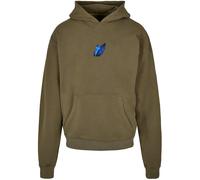 Oversized hoodie Mister Tee Le Papillon Heavy GT Vert 2XL