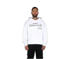 Oversized hoodie MJ Gonzales Legends Heavy Essentials V.4 Blanc XL
