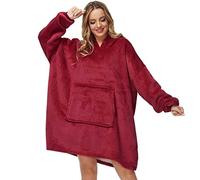 Oversized Hoodie Sweatshirt, TV Super Soft Warm Comfortable Blanket Hoodie, Soft Cozy Warm Comfortable Novelty Hoodies, One Size Fits All, TV-Blanket for Men Women Teenagers Kids