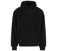 Urban Classics Oversized Teddy Hoodie Black M Men