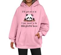 oversized hoodie women Oversized Hoodies for Women UK With Pockets Casual Drawstring Long Sleeve Pullover Tops Plus Size Hooded Sweatshirts Panda christmas sweatshirt girls holiday essentials for