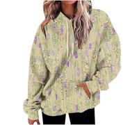 Oversized Hoodies Women UK Clearance,Striped Sweatshirt Ladies Casual Gym Hooded Pullover Autumn Winter Long Sleeve Y2K Clothes Hoody Sweater Jumper Tops with Pockets Plus Size 22