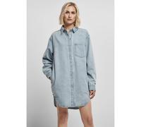 Oversized jeans shirt dress for women Urban Classics Bleu S