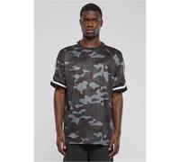 Oversized knit T-shirt Urban Classics AOP Noir L