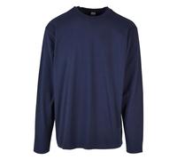 Oversized long sleeve t-shirt Urban Classics Heavy Garment Dye Bleu S