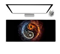 Oversized Mice Pad for Desk,Extra Large Non-Slip Computer Mousepad - Laptop Desk Pad with Exquisite Design, Game Work Accessories for Teen Family Friends