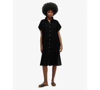 Oversized mid-length shirt dress for women Superdry Noir S
