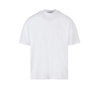 Oversized Mock Neck Tee BY230| Men's Plain cotton T-shirt with dropped shoulders