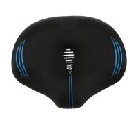 Oversized Noseless Bike Seat Extra Wide Ergonomic Padded Saddle