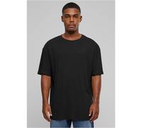 Oversized organic ribbed T-shirt Urban Classics Noir S