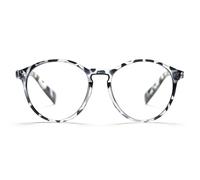 Oversized Oval Reading Glasses for Women, Large Retro Round Anti Blue Light Computer Readers, Vintage Anti Glare Reading Eyeglasses (Multicolor, 2.5)
