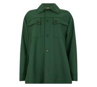 Oversized Overshirt - female - Alberta Ferretti - Light Jackets - Green - S - Jackets S