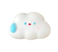 Oversized Peach & Watermelon Slice Squeeze Doll, Soft Calming Sensory Gadget, Cloud Chick Bread Dog Star Cheese Stress Relief Item B