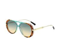 Oversized Pilot Sunglasses For Women Men Trendy,Large Big Double Beam Vintage Shades Retro Sun Glasses(Color4)