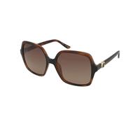 Oversized Plastic Square Sunglasses - unisex - Guess - Sunglasses - Brown - 57 MM - Accessories 57 MM