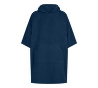 Oversized Poncho Towel City Navy One Size