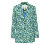 Oversized printed women's blazer Ichi Kate Vert XS