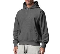 Oversized Pullover Men's Hooded Pullover Boys Hoodie Boys Hoodie Sweatshirt Fleece Hoodie Sport Style Casual Fitness Training Basic, darkgray, XL