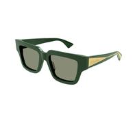 Oversized Rectangular Sunglasses - female - Bottega Veneta - Sunglasses - Green - 52 MM - Accessories 52 MM