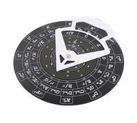 Oversized Round Of 5ths Music Theory Aid Major Diminished Chords Reverse Side Note Arrangements And Note Placements Guitar Of Fifths Wheel