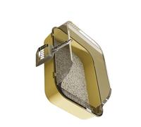 Oversized Semi-Enclosed Toilet Anti-Spill Design Thickened Structure Odor Blocking Simple Pet Washroom Oversized Enclosed Cats Toilet