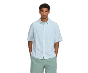 Oversized short-sleeve shirt Revolution Bleu S