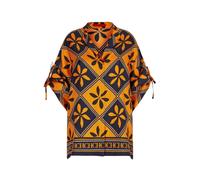 Oversized Silk Twill Blouse - female - Carolina Herrera - Blouses - Multicolor - XS - Blouses & Shirts XS