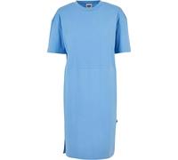 Urban Classics Organic Oversized Slit Short Sleeve Short Dress Blue S Woman