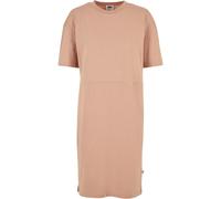 Urban Classics Women's Ladies Organic Oversized Slit Tee Dress, Amber, S